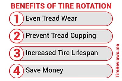 4 Benefits of Tire Rotation