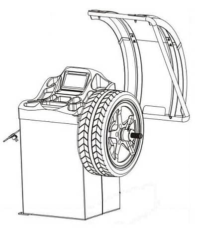 Wheel Balancer Machine