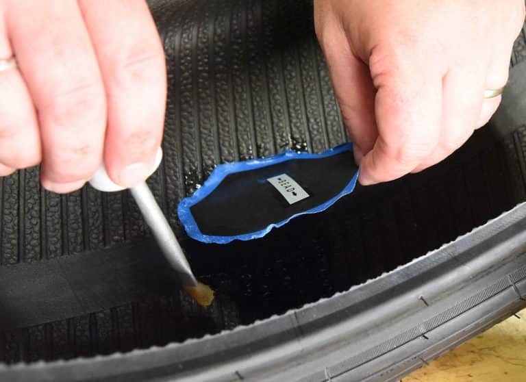 A radial tire patch